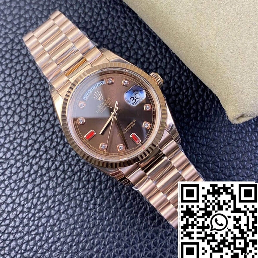 Rose EW Gold Day Factory 118235 Date Rolex 0723